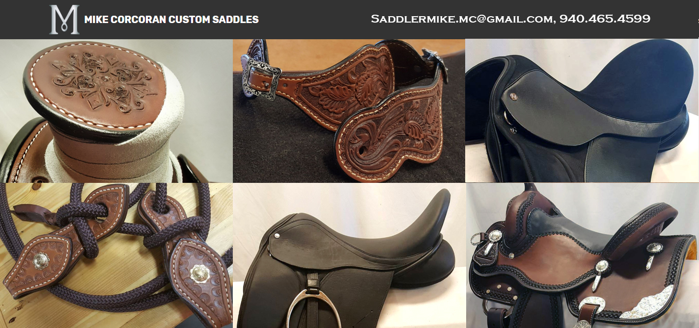 Mike Corcoran Western and Traditional Dressage Saddles